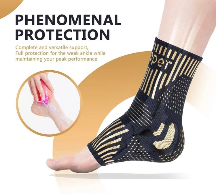 Copper Compression Ankle Support- Each- Save $10